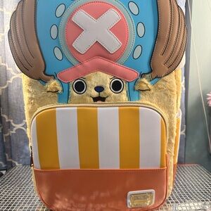 ⭐️ Loungefly x One Piece Chopper Cosplay Full Size Backpack NWT ⭐️